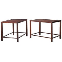 Pair of Side Tables by Geraldo de Barros