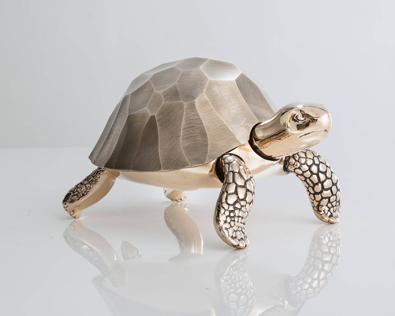 American Unique Bronze Turtle Box by David Wiseman, 2014