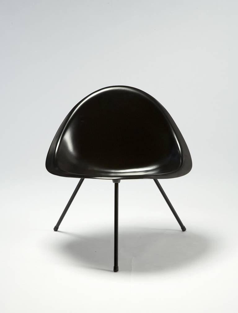 Tripod Chair Designed by Poul Kjaerholm, Denmark, 1953 2