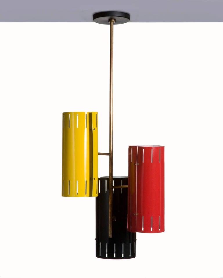 Three-Shaded Hanging Lamp 1