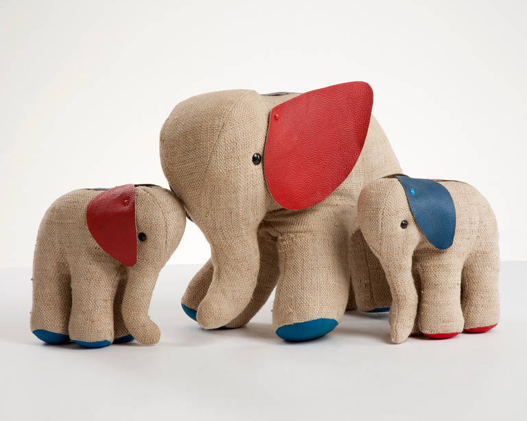 Contemporary Toy Elephant by Renate Müller