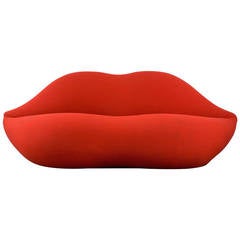 "Bocca" Sofa by Studio 65 for Gufram, Italy, 1986 12