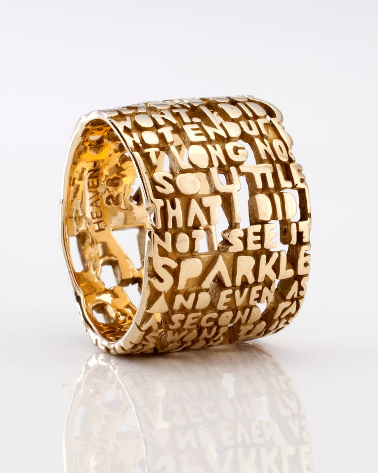 SM3077.

Heaven-IV Ring, in 18-carat gold. From the 