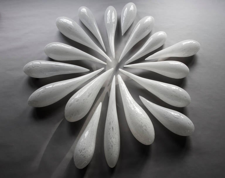 Unique Wall-Hung Blown Glass Sculptures by Jeff Zimmerman 1