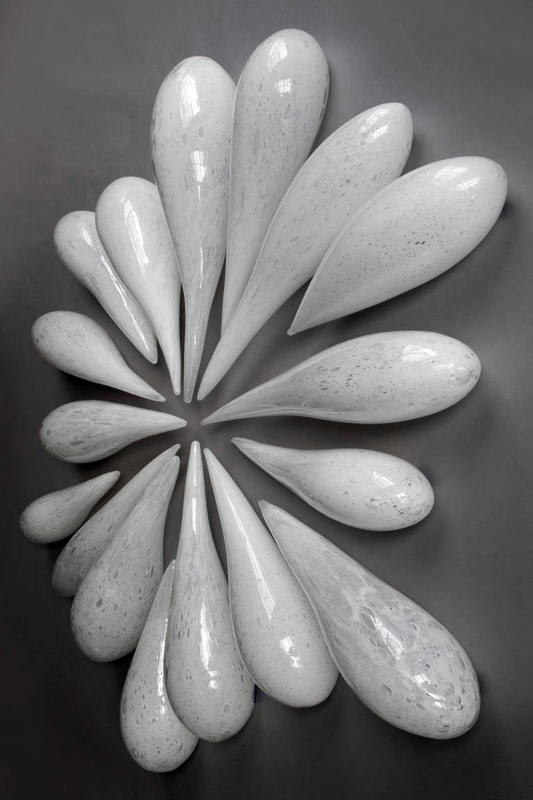 Unique Wall-Hung Blown Glass Sculptures by Jeff Zimmerman 2