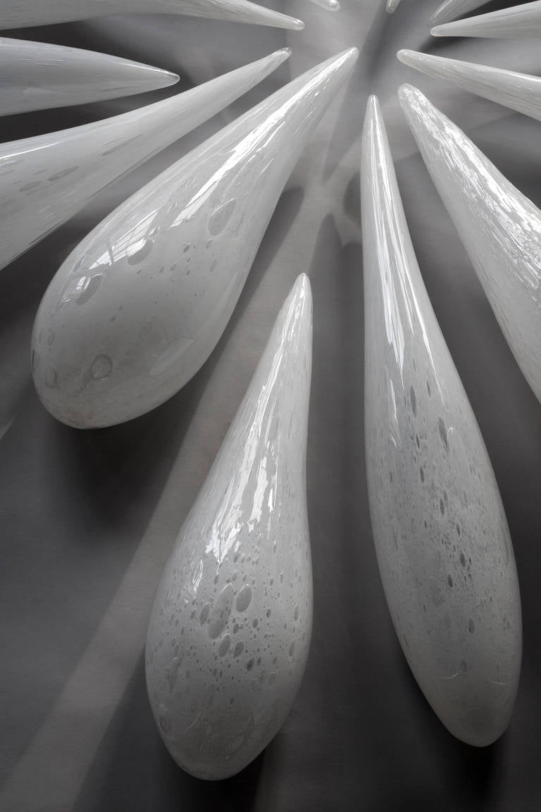 Unique Wall-Hung Blown Glass Sculptures by Jeff Zimmerman 4