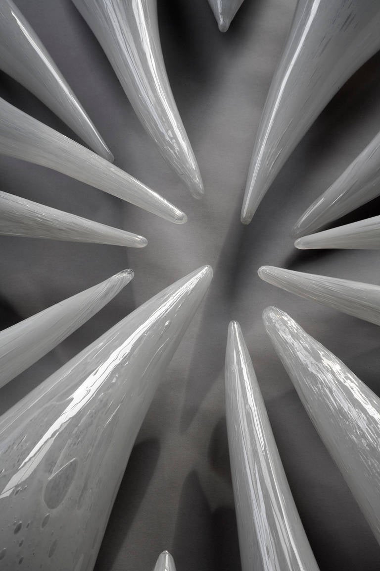 Unique Wall-Hung Blown Glass Sculptures by Jeff Zimmerman 5