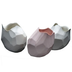 Unique facet vase by David Wiseman Unique facet vase by David Wiseman