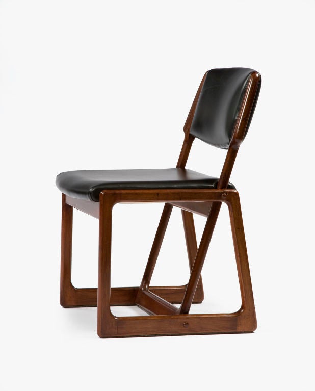 Brazilian Side Chair by Sergio Rodrigues, Brazil, 1990 For Sale
