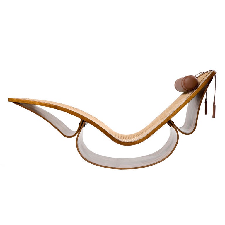 Rare "Rio" Chaise Longue by Oscar Niemeyer