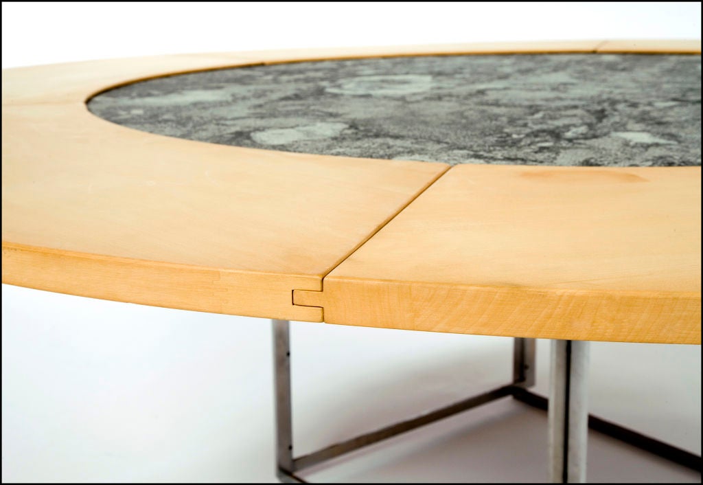 PK 54 round dining table by Poul Kjaerholm 1