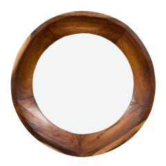 Mirror with jacaranda frame