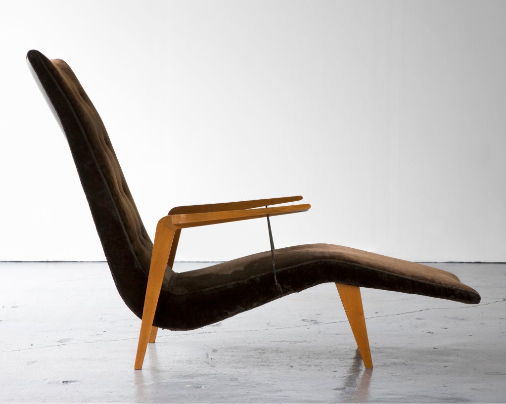 Mid-20th Century Chaise lounge by Joaquim Tenreiro