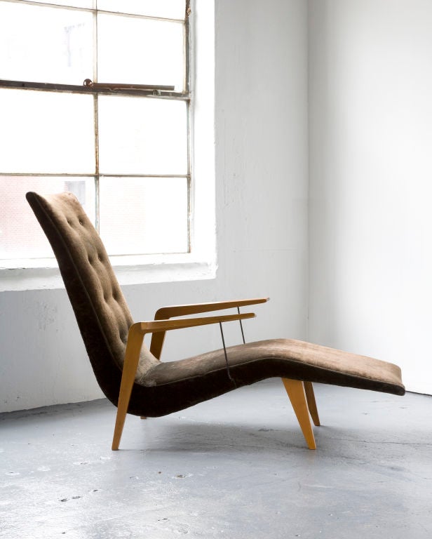 Chaise lounge by Joaquim Tenreiro 2