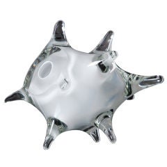Unique spiked sculpture by Jeff Zimmerman