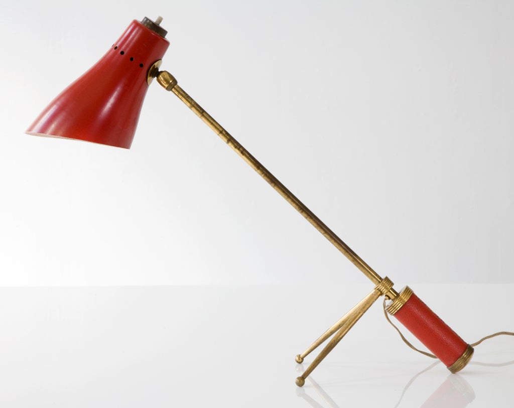Italian adjustable table lamp