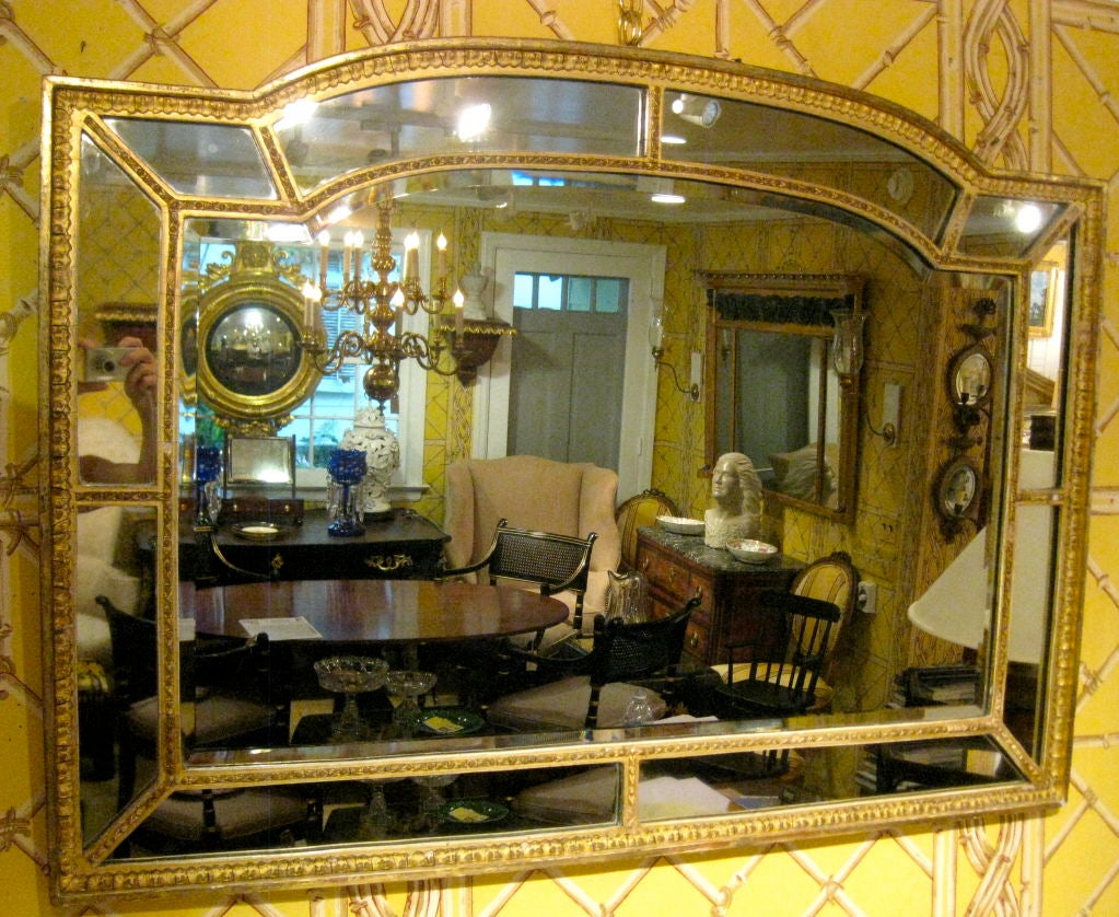 English Regency Period Gilt Mirror