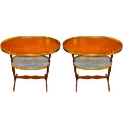 Pair of French Late 19th Century SideTables