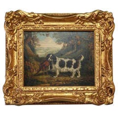 Painting of a Spaniel