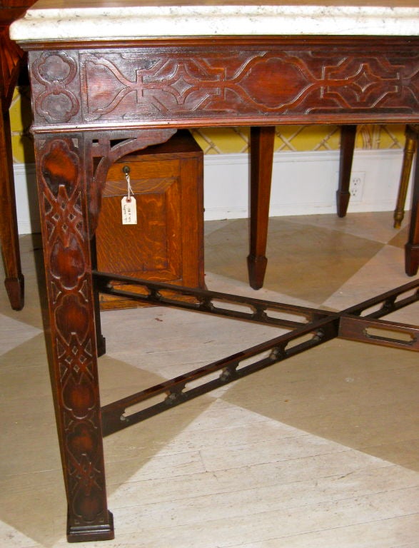 English Chippendale Style Console