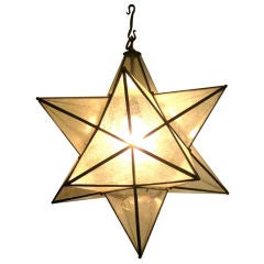 19th Century American Tole Star Lantern