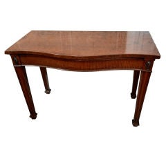 18th Century English Mahogany Georgian Console