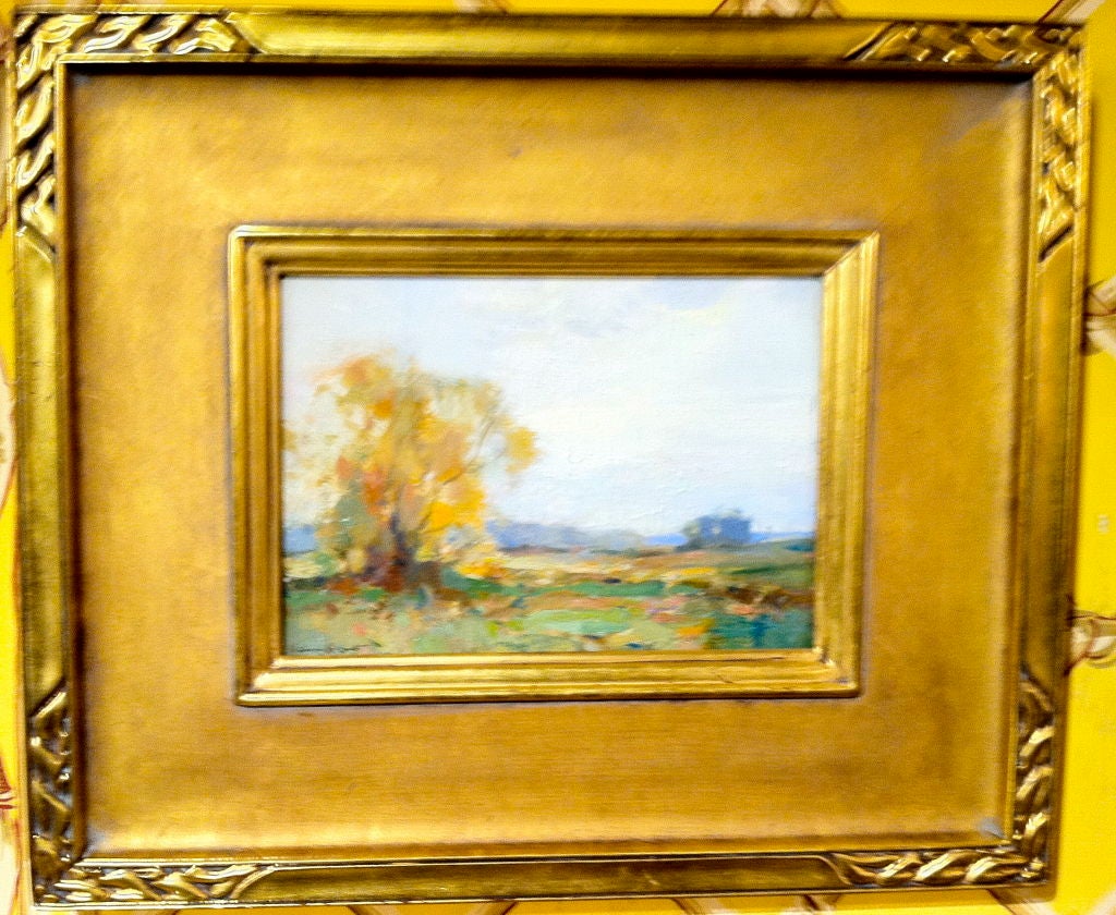 19th Century American  Painting By Walter Granville Smith In Excellent Condition In Southampton, NY