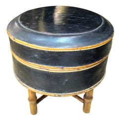 19th Century Box on Bamboo Stand