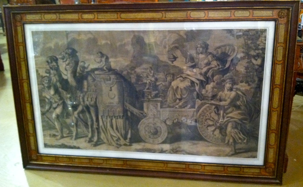 Set of Six Large Classical Engravings