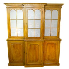 19th Century English Pine Bookcase