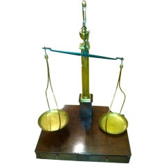Antique 19th French Pharmacist Scale