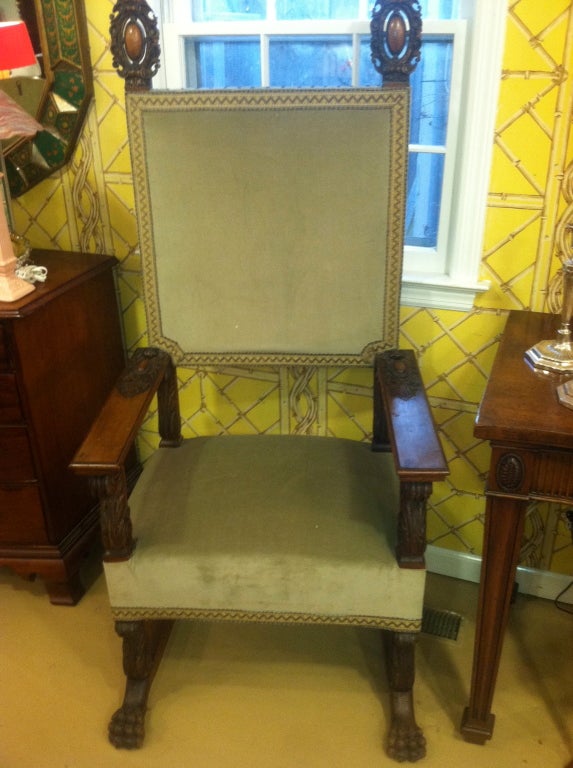 Spanish Throne Chair