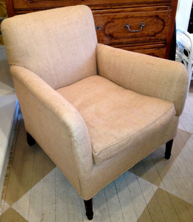 19th Century English Small Club Chair