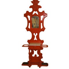 Antique English 19th Century Victorian Hall Stand