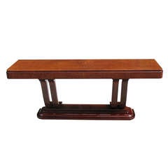 Oversized, Unusually Detailed French Art Deco Wall-Console