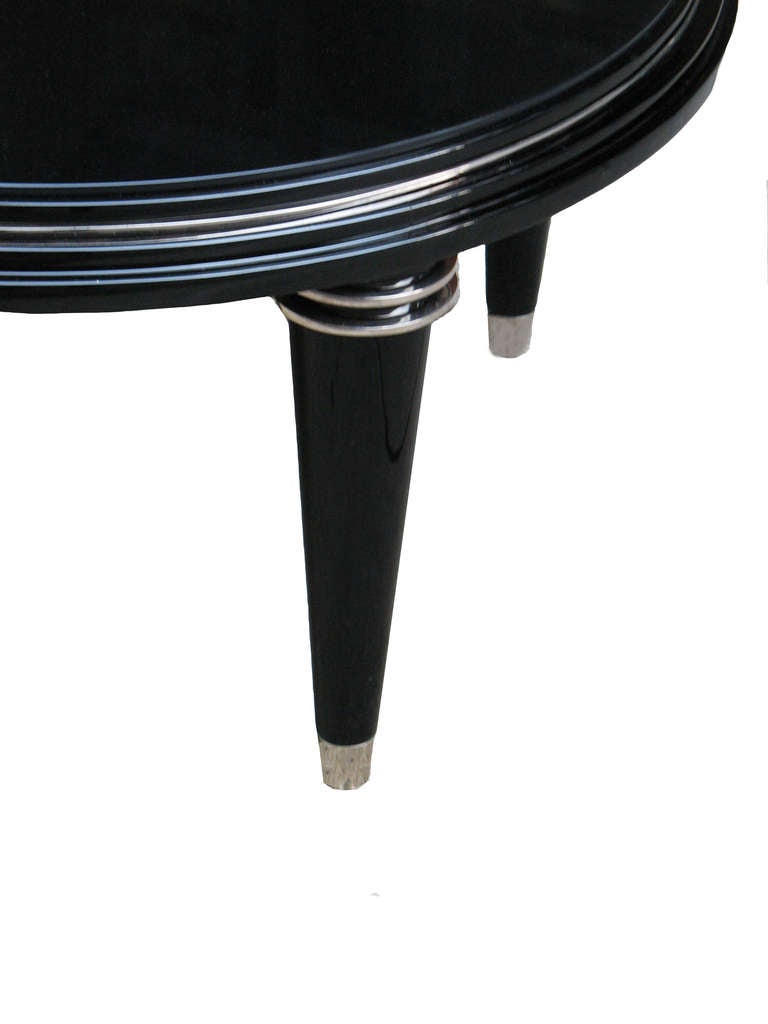 Fine Detailed French Art Deco Sofa Table