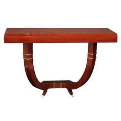 Exceptional French Art Deco Wall Console