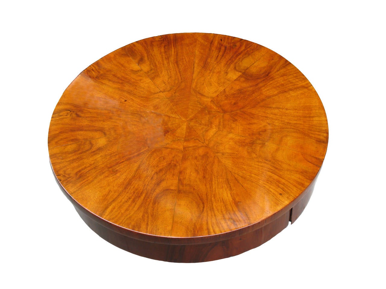 Veneer Elegantly Shaped German Biedermeier Side Table