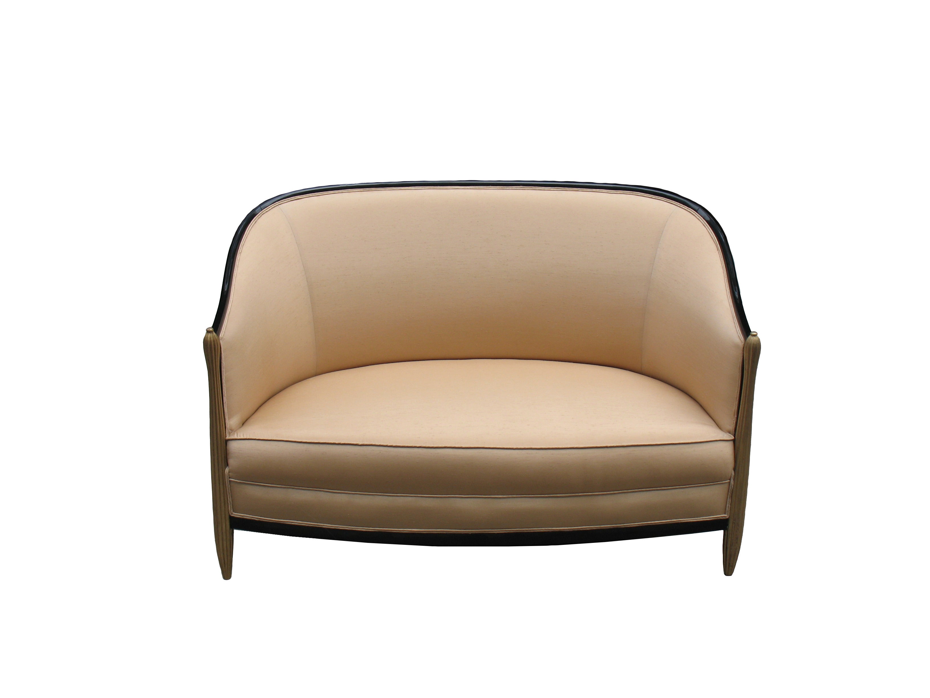 French Art Deco Settee in the Style of Paul Follot