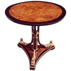 Unique Biedermeier side table