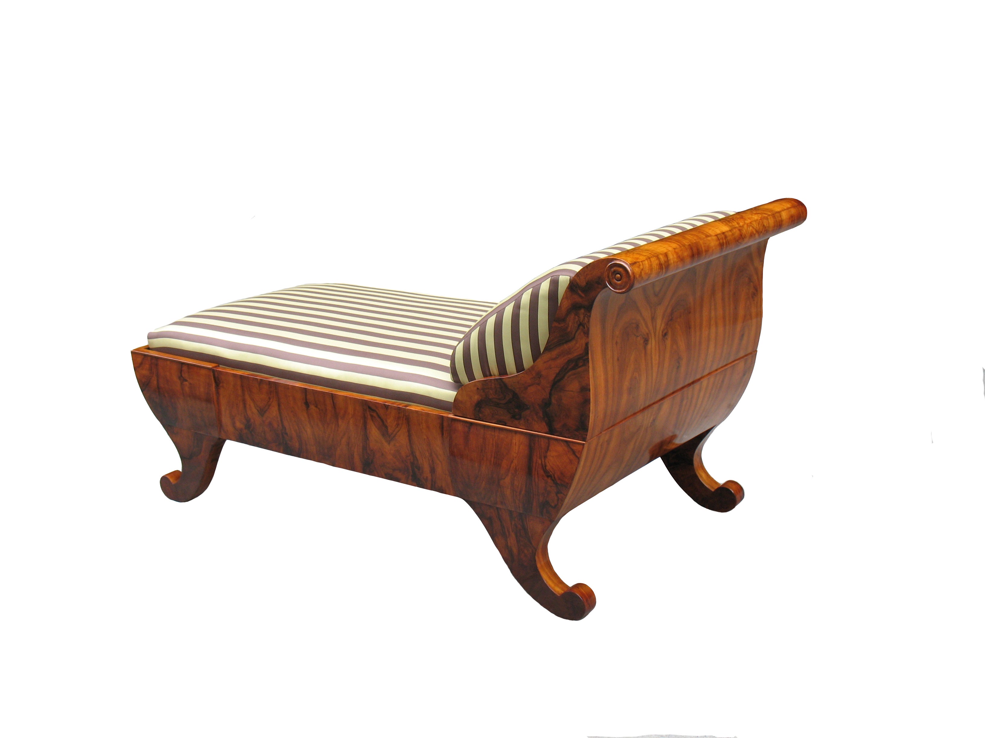 Uniquely Designed Sculptural Biedermeier Daybed