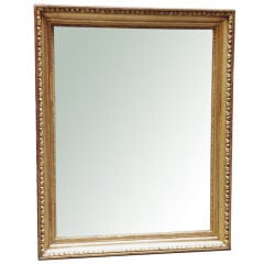 Exemplary Biedermeier Gilt Wood Mirror 6