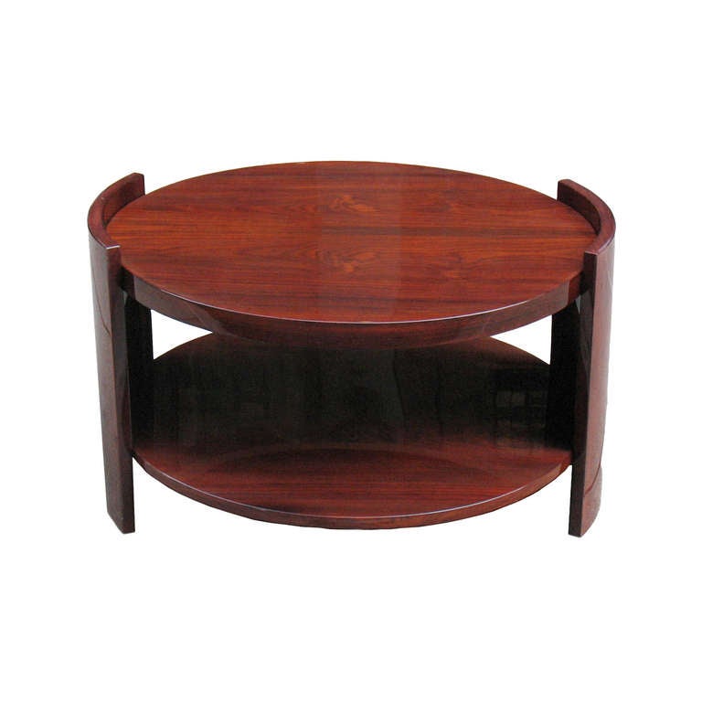 Uncommonly Designed French Art Deco Side Table