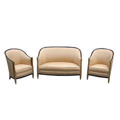 French Art Deco Set in the Style of Follot Antique French Art Deco Set in the Style of Follot