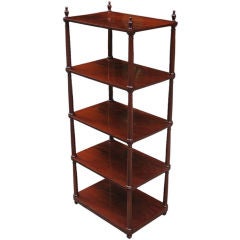Small and Finely Detailed Viennese Biedermeier Shelf (Etagere) 