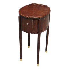 Finely detailed French Art Deco side table