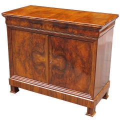 Masterfully veneered Biedermeier server