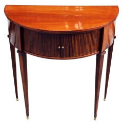 Unusually Designed Small Biedermeier Console Table