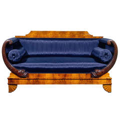 Prächtiges norddeutsches Biedermeier-Sofa