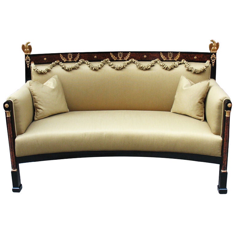 Magnificent Viennese Empire Sofa of Museum Quality
